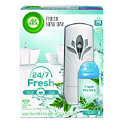 Air Wick Freshmatic Life Scents Starter Kit, 5.89 oz Fresh Waters Refill/AA Battery (88413KT)
