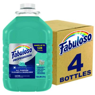 Fabuloso All-Purpose Cleaner, Ocean Cool Scent, 1 gal Bottle, 4/Carton (05252)