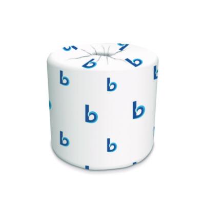 Boardwalk Two-Ply Toilet Tissue, Septic Safe, White, 125 ft Roll Length, 500 Sheets/Roll, 96 Rolls/Carton (6180)