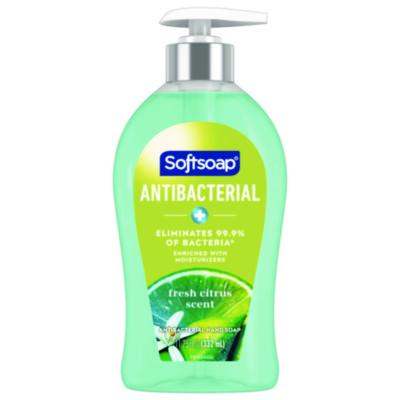Softsoap Antibacterial Hand Soap, Fresh Citrus Scent, 11.25 oz (44572EA)