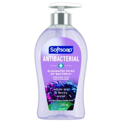 Softsoap Antibacterial Hand Soap, White Tea and Berry Fusion Scent, 11.25 oz (44573EA)