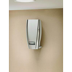 Rubbermaid Commercial TC TCell Odor Control Dispenser, 2.9" x 2.75" x 5.9", Chrome (1793548)
