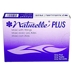 Impact Naturelle Maxi Pads Plus, Size 4 with Wings, Maxi Plus Absorbency, 250 Individually Wrapped/Carton (25189973)