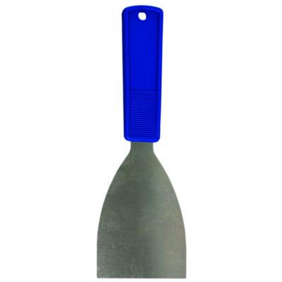Impact Putty Knife, 3" Wide, Stainless Steel Blade, Blue Polypropylene Handle (3401DZ)