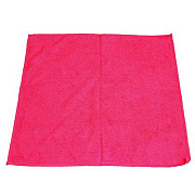 Impact Lightweight Microfiber Cloths, 16 x 16, Red, 240/Carton (LFK451)