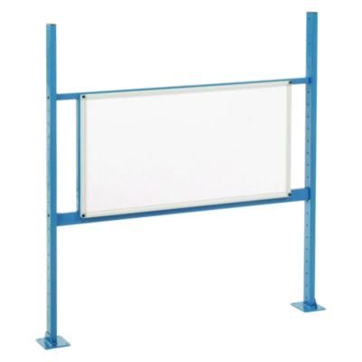 Global Industrial Workbench Whiteboard Panel Kit, Steel/Aluminum, 48" (319178BL)