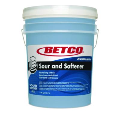 Betco Symplicity Sour and Softener, Springtime Fresh Scent, 5 gal Pail (4837800)