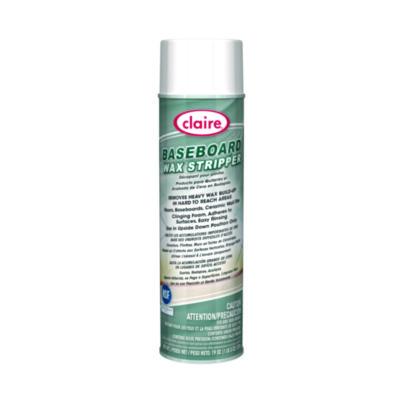 Claire Baseboard Wax Stripper, Pine Scent, 19 oz Aerosol Spray, 12/Carton (856)