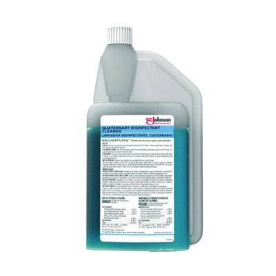 SC Johnson Professional Quaternary Disinfectant Cleaner, 32 oz Bottle, 6/Carton (680066)