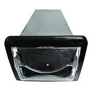 Cascades PRO Tandem In-Counter Interfold Napkins Dispenser, 6.25 x 18 x 6.5, Black (DN200)