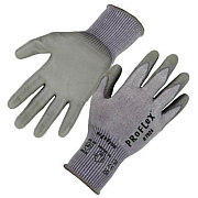 ergodyne ProFlex 7024 ANSI A2 PU Coated CR Gloves, EN388: 4X42B, 7" Long, X-Small, Gray, Pair (10401)