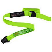 ergodyne Squids 3155 Elastic Lanyard with Clamp, 2 lb Max Working Capacity, 18"-48" Long, Lime, 10/Pack (19154)