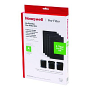 Honeywell Pre-Cut Carbon Pre-Filter, Fits Models: HPA094/HPA100/HPA101/HPA104/HPA105/HPA106/HPA3100/HPA5100/HPA5150, Box of 4 Filters (HRFA100)