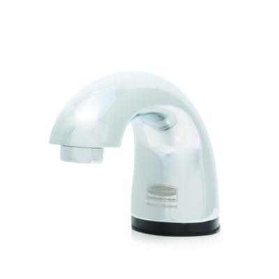 Rubbermaid Commercial Auto Faucet SST, Single Hole Mount, Polished Chrome (1782742)