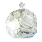 Heritage High-Density Waste Can Liners, 45 gal, 11 mic, 40" x 48", Natural, 250/Carton (Z8048MNR01)