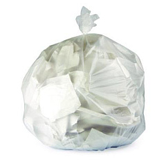 Heritage High-Density Waste Can Liners, 45 gal, 11 mic, 40" x 48", Natural, 250/Carton (Z8048MNR01)