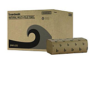 Boardwalk Multifold Paper Towels, 1-Ply, 9 x 9.45, Natural, 250/Pack, 16 Packs/Carton (6202)