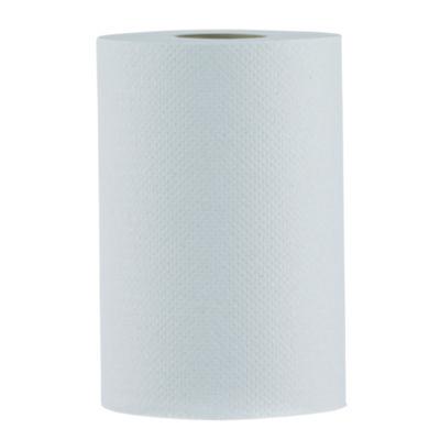 Boardwalk Hardwound Paper Towels, Nonperforated, 1-Ply, 8" x 350 ft, White, 12 Rolls/Carton (6250)