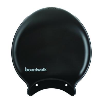 Boardwalk Single Jumbo Toilet Tissue Dispenser, 11 x 6.25 x 12.25, Black (1519)