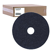 Boardwalk Stripping Floor Pads, 14" Diameter, Black, 5/Carton (4014BLA)