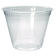 Fabri-Kal Kal-Clear PET Cold Drink Cups, Old-Fashioned Glass, 9 oz, Plastic, Clear, 50/Sleeve, 20 Sleeves/Carton (KC9OF)