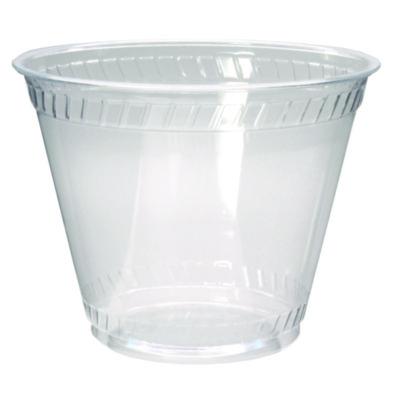 Fabri-Kal Kal-Clear PET Cold Drink Cups, Old-Fashioned Glass, 9 oz, Plastic, Clear, 50/Sleeve, 20 Sleeves/Carton (KC9OF)