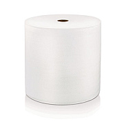 LoCor Hard Wound Roll Towel, 1-Ply, 8" x 800 ft, White, 6 Rolls/Carton (46896)