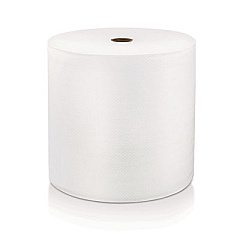 LoCor Hard Wound Roll Towel, 1-Ply, 8" x 800 ft, White, 6 Rolls/Carton (46896)