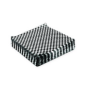 Paterson Grease-Resistant Food Wrap, 12 x 12, Black Check, 5,000/Carton (WG01006)