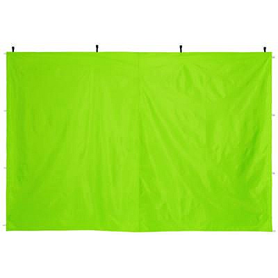 ergodyne Shax 6091 Pop-Up Tent Sidewall, 120" x 120", Polyester, Lime (12996)