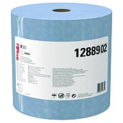 WypAll X90 Cloths, Jumbo Roll, 2-Ply, 12.4 x 12.2, Blue Denim, 450/Roll (12889)