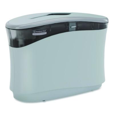 Kimberly-Clark Professional* Countertop Folded Towel Dispenser, 13.3 x 5.2 x 9, Gray (55760)