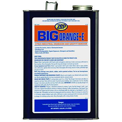 Zep Big Orange E, 1 gal Can, 4/Carton (48524)