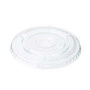 Dixie Cold Drink Cup Lids, Fits 9 oz to 12 oz Cold Cups, Plastic, Clear, 100/Sleeve, 10 Sleeves/Carton (CL912PET)