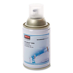Rubbermaid Commercial TC Microburst 9000 Air Freshener Refill, Linen Fresh, 5.3 oz Aerosol Spray, 4/Carton (4012441)