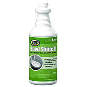 Zep Bowl Shine II, Pleasant Scent, 1 qt Bottle, 12/Carton (119709)