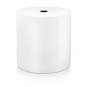 LoCor Hard Wound Roll Towel, 1-Ply, 8" x 1,000 ft, White, 6 Rolls/Carton (46901)