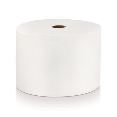 LoCor High-Capacity Bath Tissue, 2-Ply, White, 1,500 Sheets/Roll, 18 Rolls/Carton (26824)