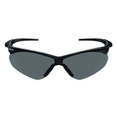 KleenGuard V30 Nemesis VL Safety Glasses, Black Half Frame, Smoke Dual Lens, 12/Carton (55391)