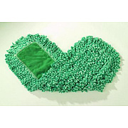 Rubbermaid Commercial Microfiber Loop Dust Mop, 24" x 5", Green, 12/Carton (J853GRE)