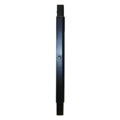 Rubbermaid Commercial Left Side Upright Leg for Janitor Cart, Plastic, Black (6173M6)