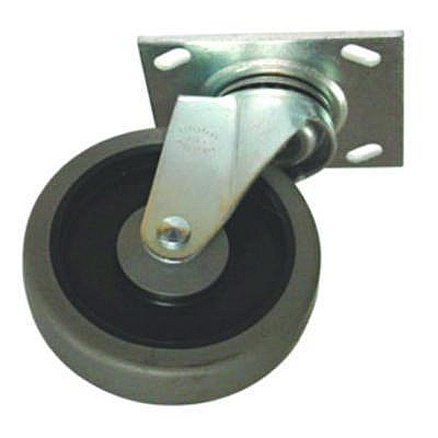 Rubbermaid Commercial 5-Inch Swivel Caster, Gray (9T15L1)