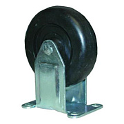 Rubbermaid Commercial 4-Inch Rigid Caster, Black (FG4608L40000)