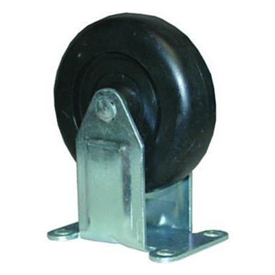 Rubbermaid Commercial 4-Inch Rigid Caster, Black (FG4608L40000)