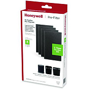Honeywell Pre-Cut Carbon Pre-Filter, Fits Models: HPA300/HPA304/HPA3300/HPA5300/HPA8350, Box of 4 Filters (HRFA300)