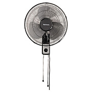 Holmes 16" Wall Mount Fan, 3-Speed, Metal, Black (HMF1611AUM)