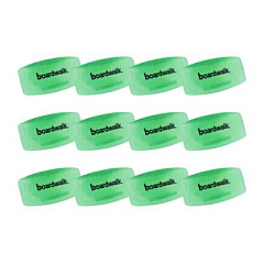 Boardwalk Toilet Bowl Clip, Cucumber Melon Scent, Green, 12/Box (CLIPCME)