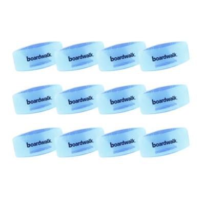 Boardwalk Toilet Bowl Clip, Cotton Blossom Scent, Blue, 12/Box (CLIPCBL)