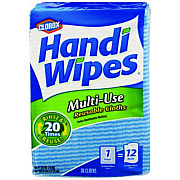 Clorox Handi Wipes, 21 x 11, Blue, 36 Wipes/Pack, 4 Packs/Carton (78225)
