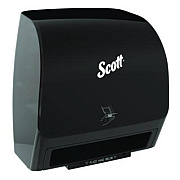 Scott Slimroll Electronic Towel Dispenser, 12.35 x 7.25 x 11.8, Black (47196)